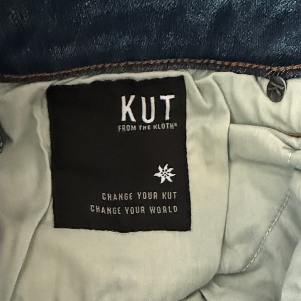 Kut from the Kloth Dark Blue Denim Jeans - Picture 5 of 8